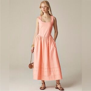 J. Crew Drop-waist mixy dress Size XXS pink‎